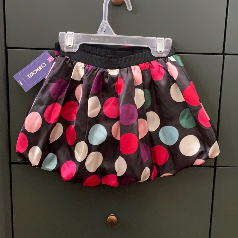 Cherokee printed Satin Bubble Skirt